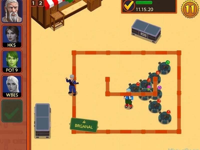 Khar S Rage gameplay screenshot showing players in a marketplace